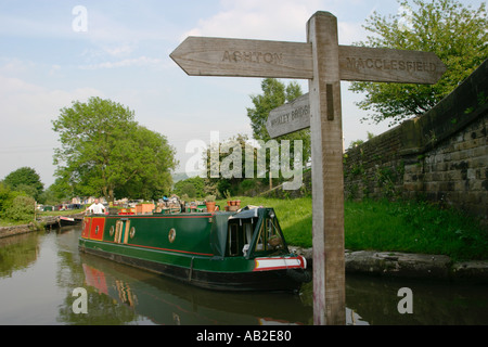 Canal Junction at Marple, Cheshire