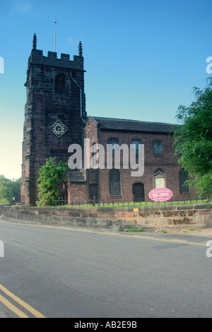 St. Luke's Church, Holmes Chapel, Cheshire Stock Photo