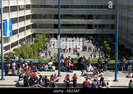 Students and teachers of the Universidad Tecnológica de México UNITEC part of Mexico s system of private higher education  Stock Photo