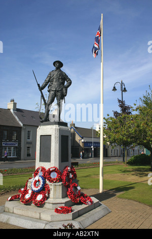 Cenotaph in The Square, Comber, County Down, Northern Ireland Stock Photo