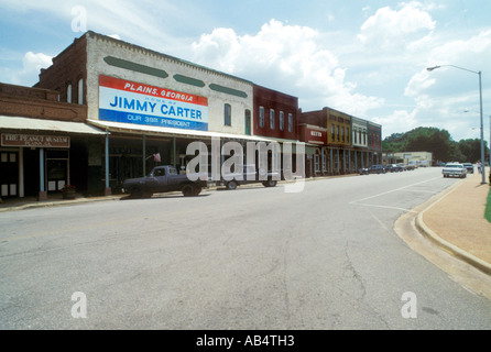 Plains Georgia GA home of the 39th American President Jimmy Carter Stock Photo