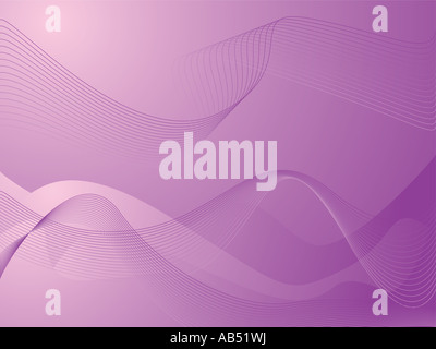 illustrated abstract purple background with flowing lines in white and ...