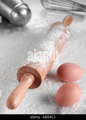 ROLLING PIN Stock Photo