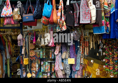 views of portobello road markets in london famed for clothes and new fashion Stock Photo