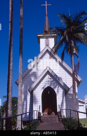 St Augustine s Episcopal Church Akoni Pule Highway Kapaau Hawaii Big Island Hawaii USA Stock Photo