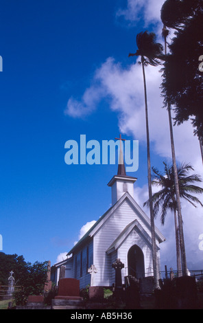 St Augustine s Episcopal Church Akoni Pule Highway Kapaau Hawaii Big Island Hawaii USA Stock Photo