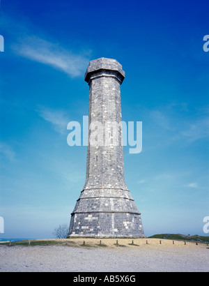 Hardy's Monument, Black Down, south of Winterbourne Abbas, Dorset, England, UK. Stock Photo