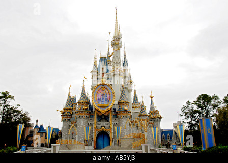 Magic Kingdom at Walt Disney World Orlando Florida FL Stock Photo