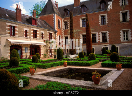 Le Chateau du Clos Luce, Renaissance architecture, French chateau, manor house, home, residence, Leonardo da Vinci, Amboise, Loire Valley, France Stock Photo