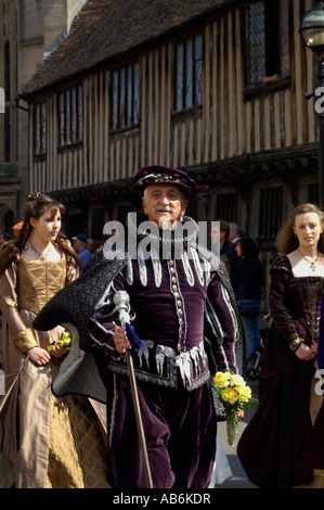 Shakespeare Procession Stratford-upon-Avon 2007 Stock Photo