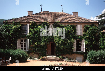 The house of Alphonse de Lamartine at Milly Lamartine Stock Photo