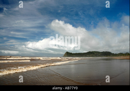 Buena Vista Beach, close to Samara, Guanacaste Province, Costa Rica, Central America Stock Photo