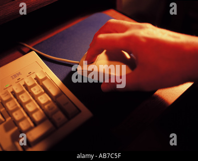 Mouse and keyboard Stock Photo
