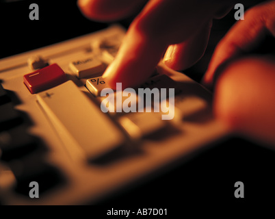 Calculator Stock Photo