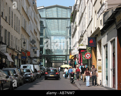 Rue du Marche Saint Honore Paris France Stock Photo