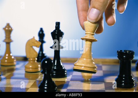 Chess move Stock Photo