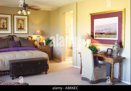 Sun city Grand model show homes in Surprise Arizona Stock Photo