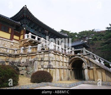 Bulguksa Temple, Seoul, Korea Stock Photo