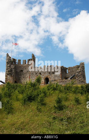 the keep at dudley castle dudley zoological gardens west midlands england uk Stock Photo