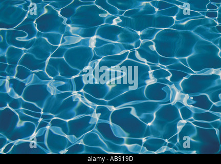 Patterns in water Stock Photo