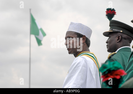 Inauguration of Umaru Musa Yar Adua as the new President of Nigeria Abuja 29 May 2007 Stock Photo