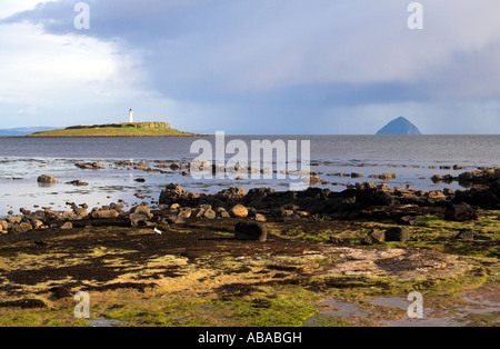 Pladda Lighthouse, near Kildonan,  Arran, West Coast of Scotland, UK Stock Photo