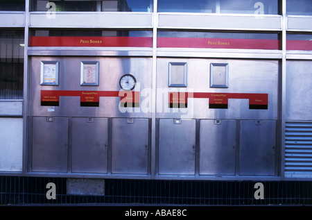 Post Boxes Stock Photo