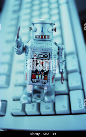 Toy robot Stock Photo