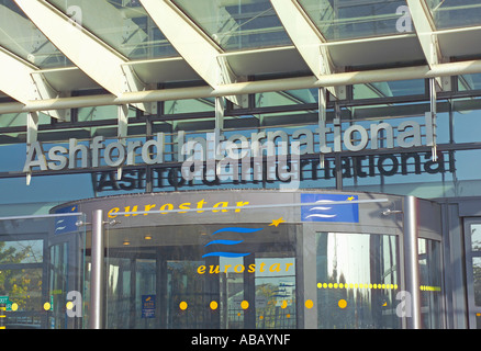 Kent, Ashford International Station Stock Photo