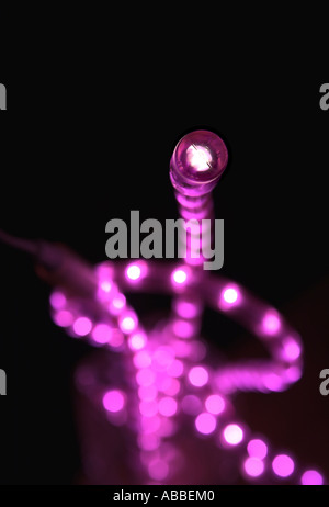 vertical Abstract of lights Stock Photo