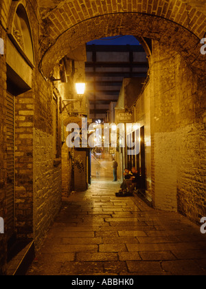 Crown Alley in Temple bar district Dublin 2006 Stock Photo