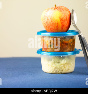 Food To Go lunch Stock Photo