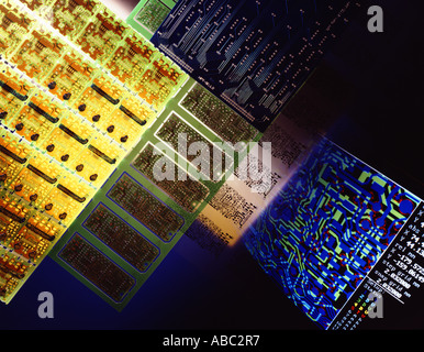 Printed circuit board Stock Photo