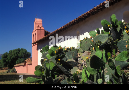 California La Purisima Mission located near Lompoc Stock Photo