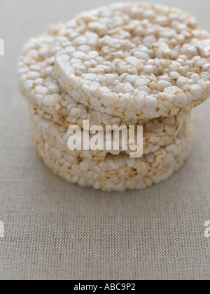 Ricecakes shot with Hasselblad medium format pro digital Stock Photo
