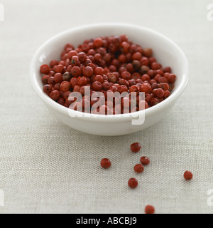 Pink peppercorns Stock Photo