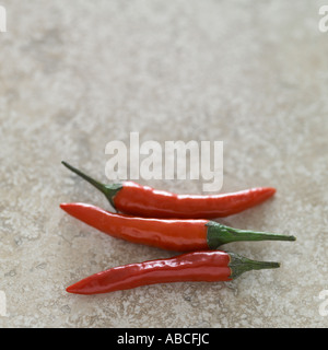 Red chillies Stock Photo