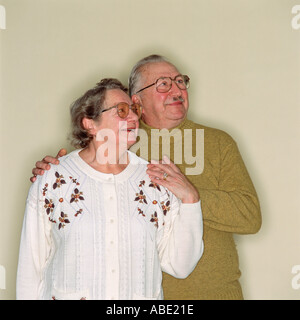 Loving senior couple Stock Photo