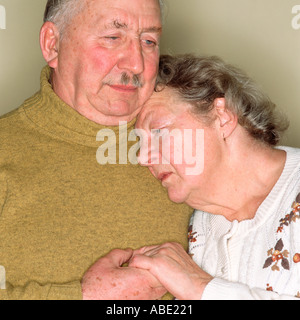 Loving senior couple Stock Photo