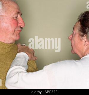 Loving senior couple Stock Photo