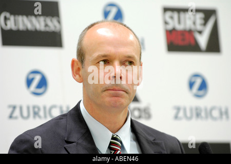Sir Clive Woodward British Lions Head Coach for tour to New Zealand 2005 Stock Photo