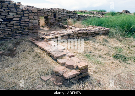 Ruins of the Lowry Pueblo in the Canyons of the Ancients National Monument in Colorado Stock Photo