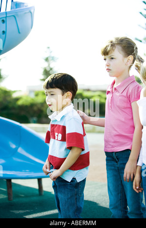 Children on playground Stock Photo