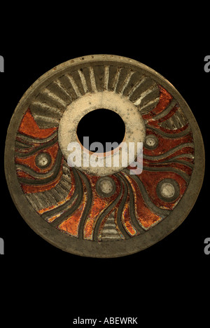 tactile object movement balance pattern detail spiral construction curve circle embossed tactile style stylized ornament ornamen Stock Photo