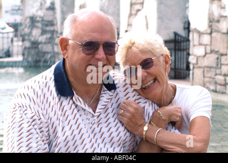 Senior couple portrait Stock Photo
