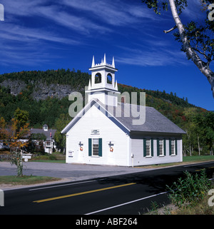 Stark Church in New Hampshire USA Stock Photo