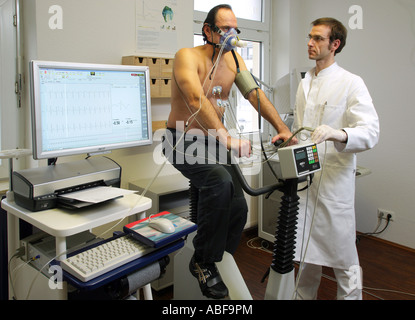 specialist for cardiology cardiograph cardiogram Stock Photo