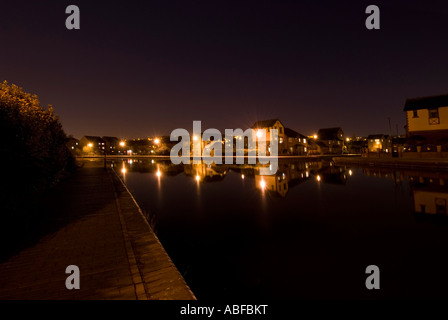 dudley port where there has been a massive housing redevelopment on a brownfield sire which was a massive port Stock Photo