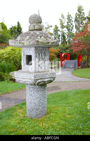 Beautiful Japanese Garden Stock Photo