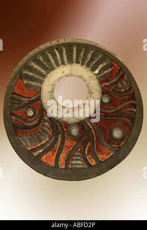 tactile object movement balance pattern detail spiral construction curve circle embossed tactile style stylized ornament ornamen Stock Photo